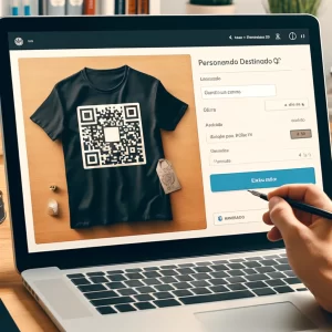 panel wordpress camiseta qr