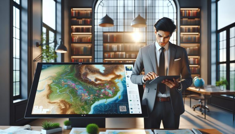 acceso simplificado a datos de topografia y cartografia con codigos qr