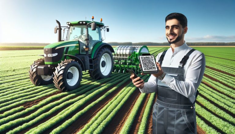 aumenta la eficiencia de la maquinaria agricola con codigos qr