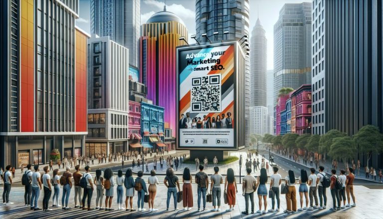 avanza tu marketing con seo inteligente y codigos qr en banners publicitarios