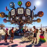 caso de exito uso de codigos qr en burning man para interaccion y arte