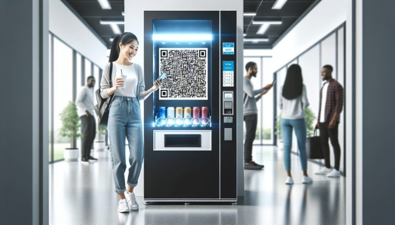 como los codigos qr facilitan los pagos en maquinas expendedoras