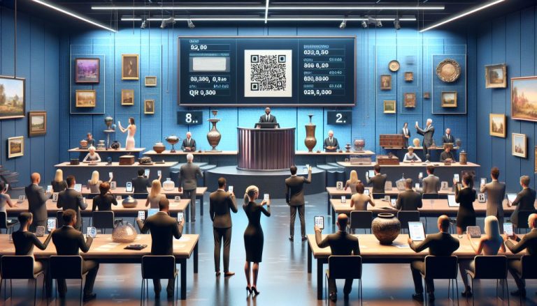 eficiencia y transparencia en subastas con codigos qr innovacion y seguridad