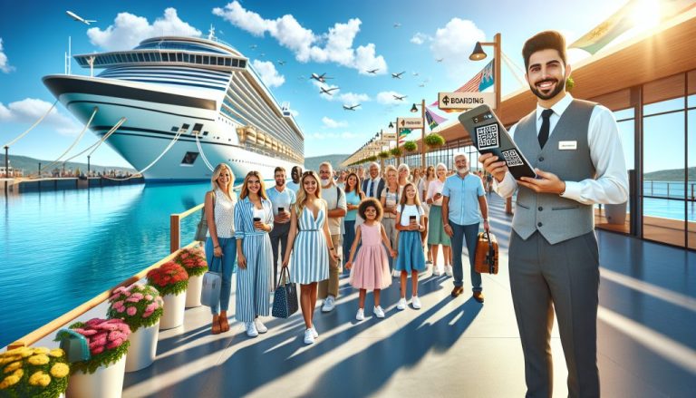 embarque sin contratiempos en lineas de cruceros con codigos qr