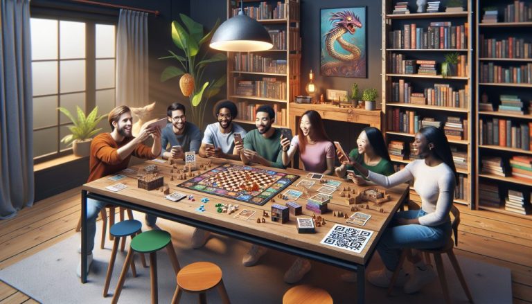 experiencia de juego mejorada codigos qr para juegos de mesa y realidad aumentada