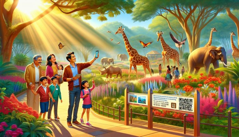 ilumina tus visitas a zoos y jardines botanicos con codigos qr descubre como
