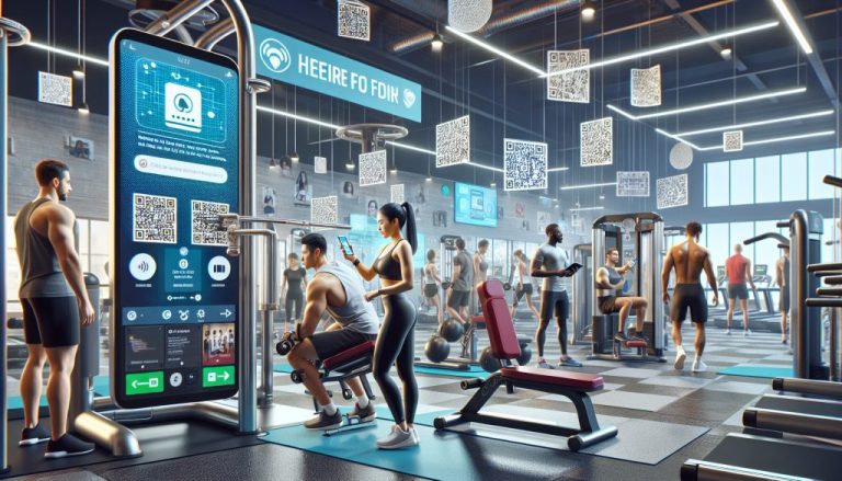 los principales casos de uso de codigos qr en gimnasios