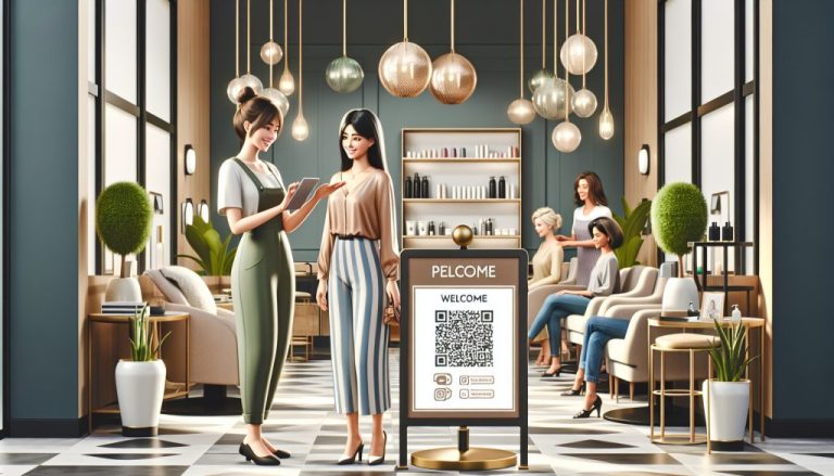 mejora de la experiencia del cliente codigos qr para salones y su eficiencia