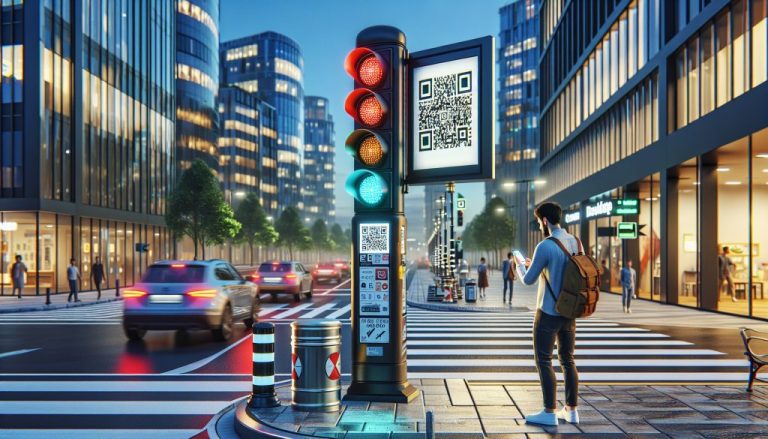 navegacion y seguridad codigos qr en la senalizacion de trafico