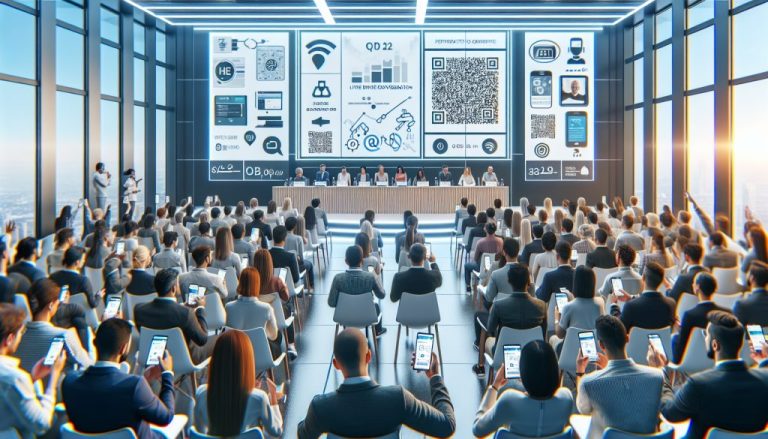 participacion interactiva con codigos qr en seminarios web