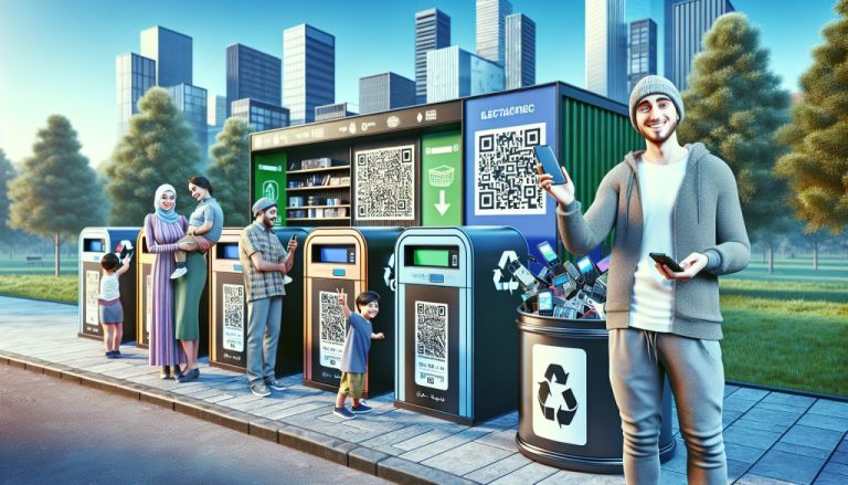 simplifica la eliminacion de residuos electronicos con codigos qr