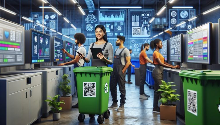 soluciones de seguimiento de residuos con codigos qr inteligentes