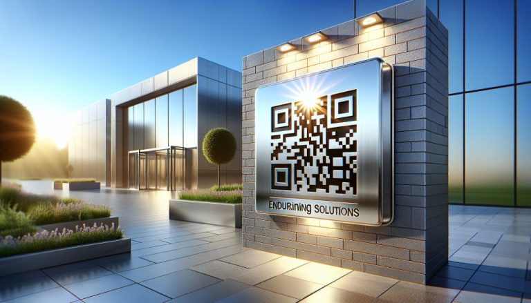 soluciones duraderas codigos qr en acero inoxidable para identificacion permanente