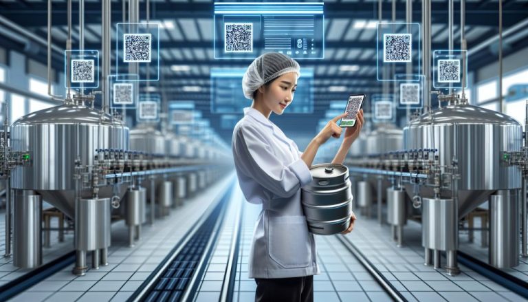 soluciones eficientes con codigos qr para la gestion de fabricas de cerveza