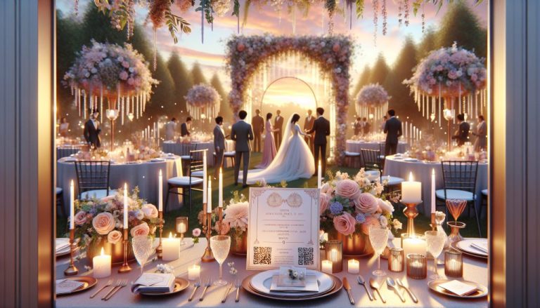soluciones elegantes codigos qr para rsvp de bodas