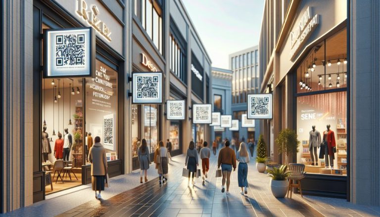 soluciones visibles codigos qr para escaparates y su impacto comercial
