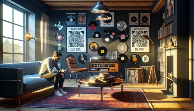 vinilo y tecnologia simplifica la vida con codigos qr en los discos