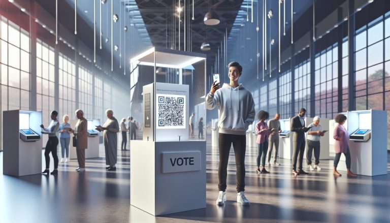 votacion segura y moderna con codigos qr innovacion electoral